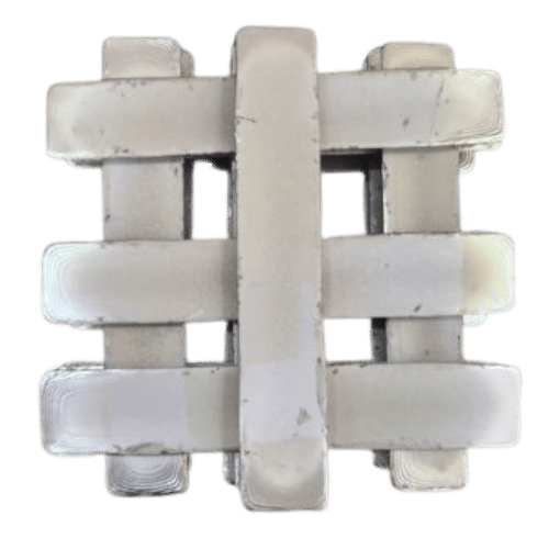 Long solder ingot used for industrial soldering and metal joining applications