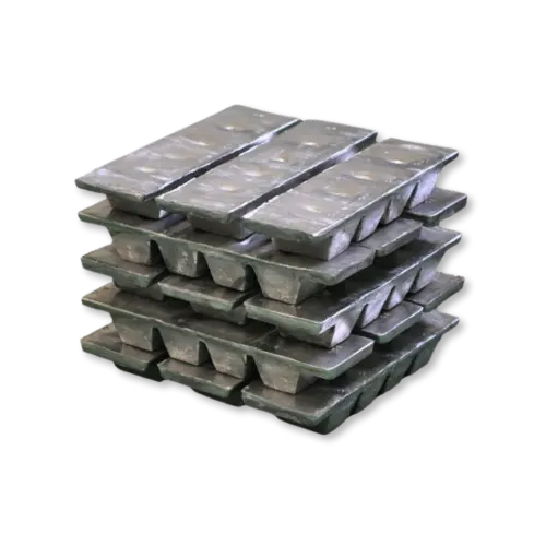 High purity tin metal used for industrial and manufacturing applications